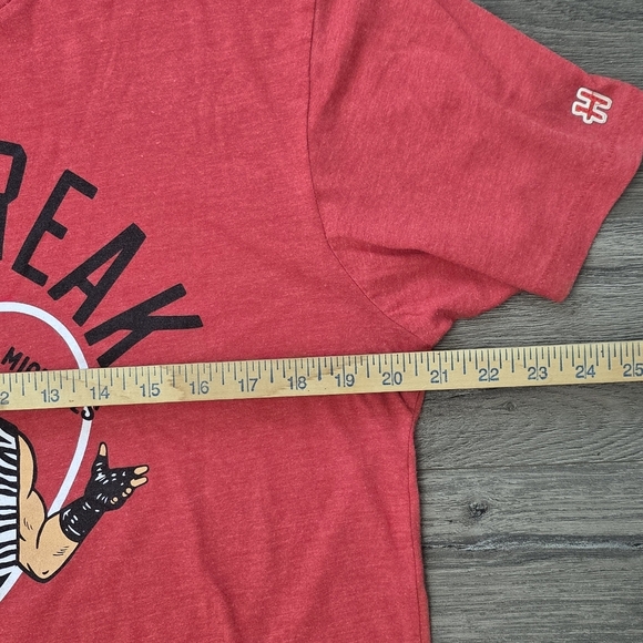 Homage Shawn Michaels Short Sleeve Mens Tee Size Large 2021 WWE Triblend - Picture 7 of 8